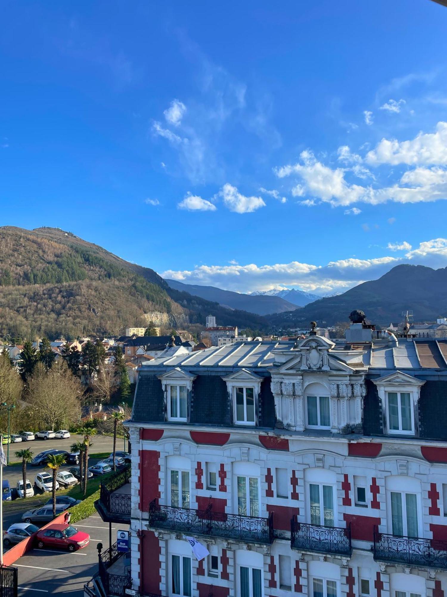 Appartement L'Ecrin Studio Equipe Avec Vue Panoramique à Lourdes Extérieur photo